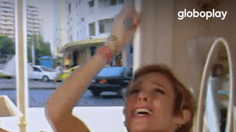 Comedia, globoplay, imagem engraçada, mulher comemorando