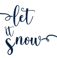 Let It Snow Sticker by puppytales