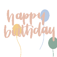 Happy Birthday Celebration Sticker
