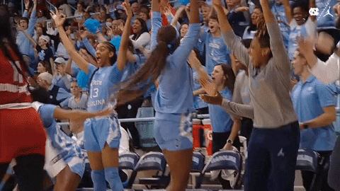 North Carolina Basketball GIF by UNC Tar Heels