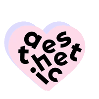 Heart Sticker by Jazzunique