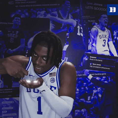 Sport Eating GIF by Duke Men's Basketball