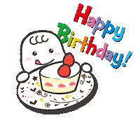 誕生日 ハッピーバースデー Sticker by moonyjp