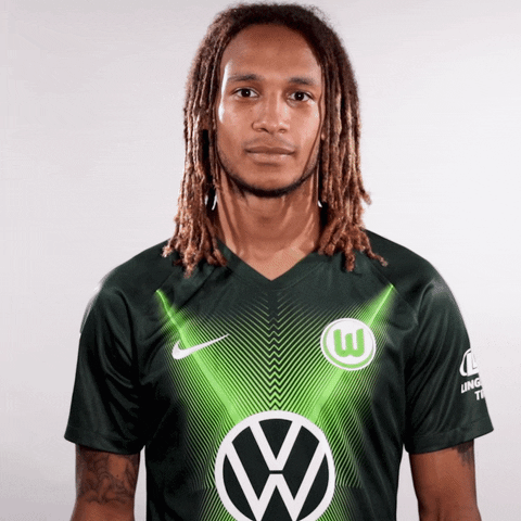 Kevin Mbabu Smile GIF by VfL Wolfsburg