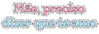 Feliz Dia Das Maes Sticker by Bel Diniz