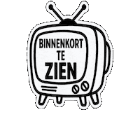 Televisie Sticker by Foei Collective