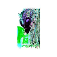 Long Hair Girl Sticker by A Reason To Feel