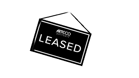 Leased Sticker by Arteco