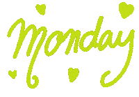 Monday Today Sticker by Maver Bandera