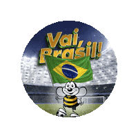 Futebol Bee Sticker by abimarsupermercados