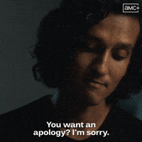 Sorry Interview With The Vampire GIF by Anne Rice's Immortal Universe