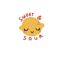 zoleilstudio lemon minimalistic sweet sour zoei Sticker