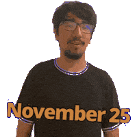 November 25 Sticker