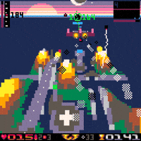 chiptune smoke indiegame shmup pico8 GIF