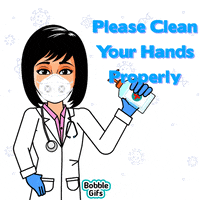 Clean Hands Doctors GIF by Bobble