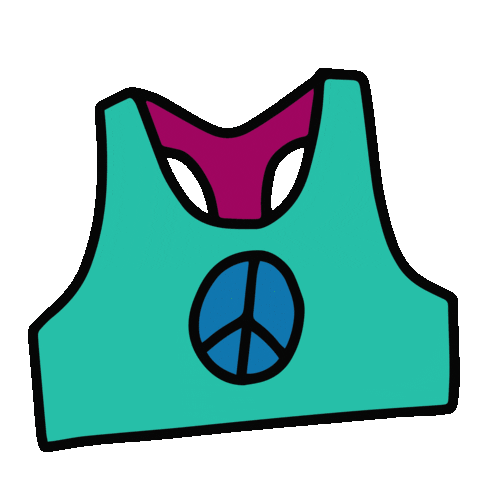 Peace Strongertogether Sticker by Pacers Running