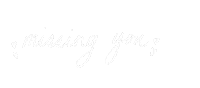 Miss You Love Sticker