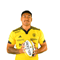 Rugby Tuifua Sticker by Stade Rochelais