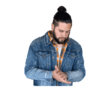 Suspicious Rub Hands Sticker by Digitally SB + G