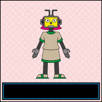 Telletec robot aztec tvhead GIF
