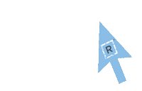Arrow Click Sticker by resinrockllc