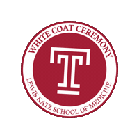 Whitecoat Sticker by Temple Med School