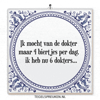 Humor Bier GIF by Tegelspreuken.nl