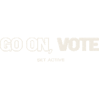 setactive vote setactive goonvote go on try it on Sticker