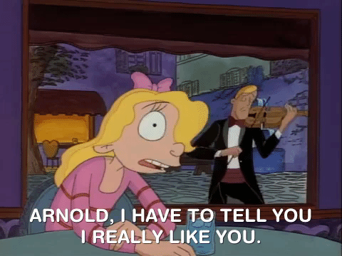 hey arnold nick splat GIF