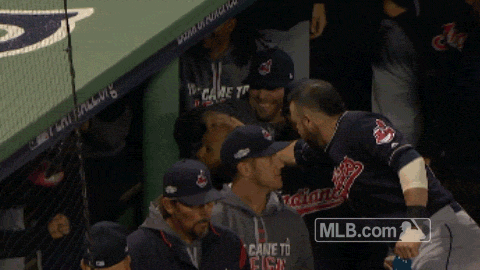 Cleveland Indians Baseball GIF by MLB