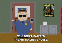 police door GIF by South Park 