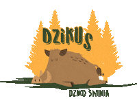 Qdizajn animal sleep pig wild Sticker