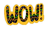MAKERBUG party wow retro surprise Sticker
