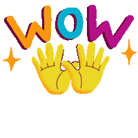 Rainbow Wow Sticker by Juan Billy