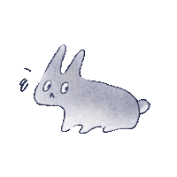 yuhyng4791 animal bunny rabbit yuying Sticker