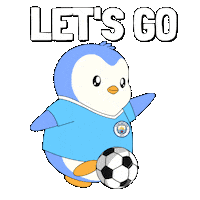 Lets Go Football Sticker by Pudgy Penguins