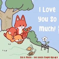 Hanging Out I Love You GIF by SoyandMochi