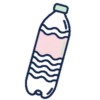 quench water bottle Sticker