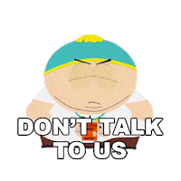 You Cant Sit With Us Eric Cartman Sticker by South Park