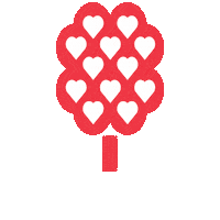 In Love Valentines Sticker by Grange Co-op