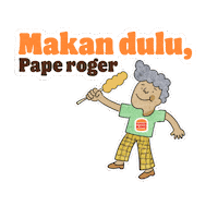 Sate Satay Sticker by Burger King Malaysia