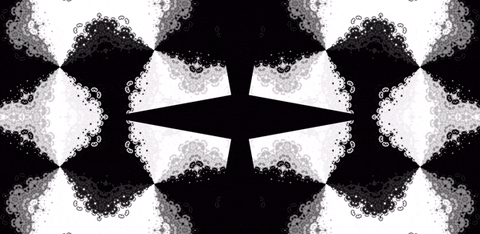 anniemuse giphyupload black and white abstract mask GIF