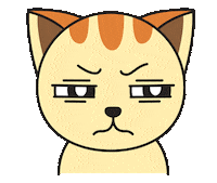 Cat What Sticker by My Girly Unicorn