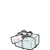 Beadswithlove cadeau kado beads pakje Sticker