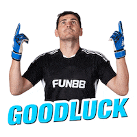 Iker Casillas Goodluck Sticker by FUN88 Angels