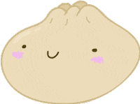 Happy Dim Sum Sticker by javadoodles
