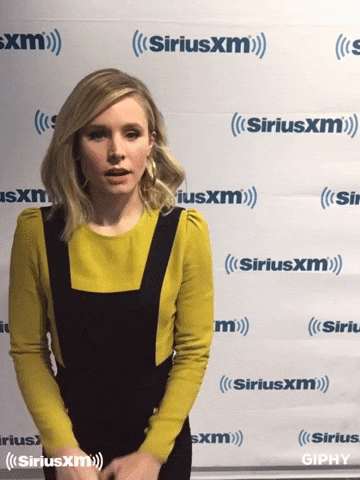 Kristen Bell Dax Shepherd GIF by SiriusXM