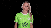 Look Here Reaction GIF by VfL Wolfsburg
