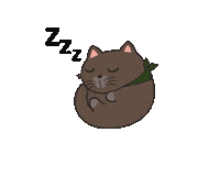 Sleepy Charline Sticker by GentleCat