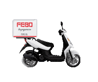 snacks hamburger Sticker by FEBO